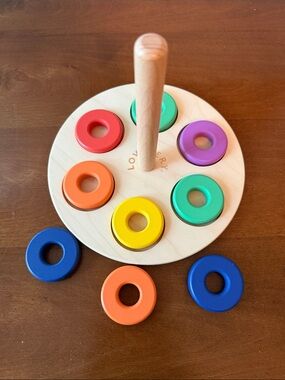 Lovery Wooden Ring Stacking Toy
